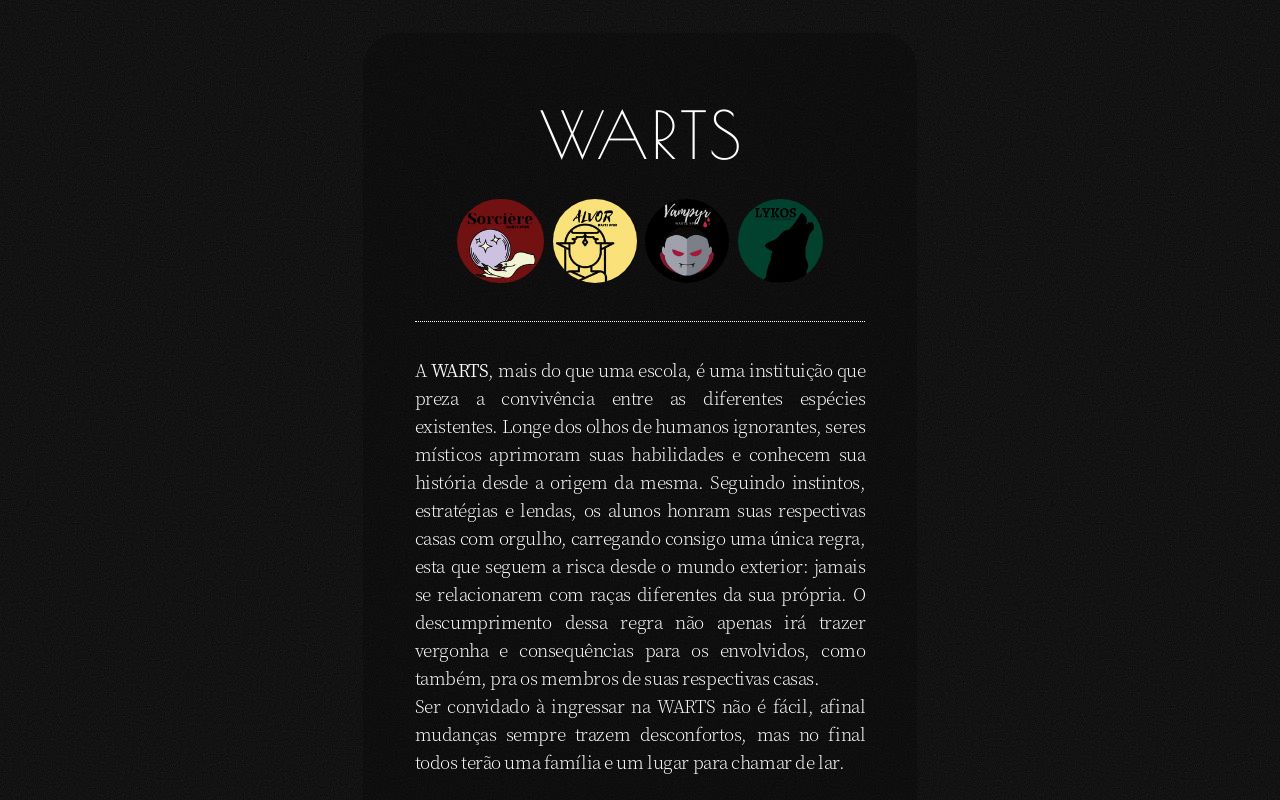 Carrd profile picture for @warts